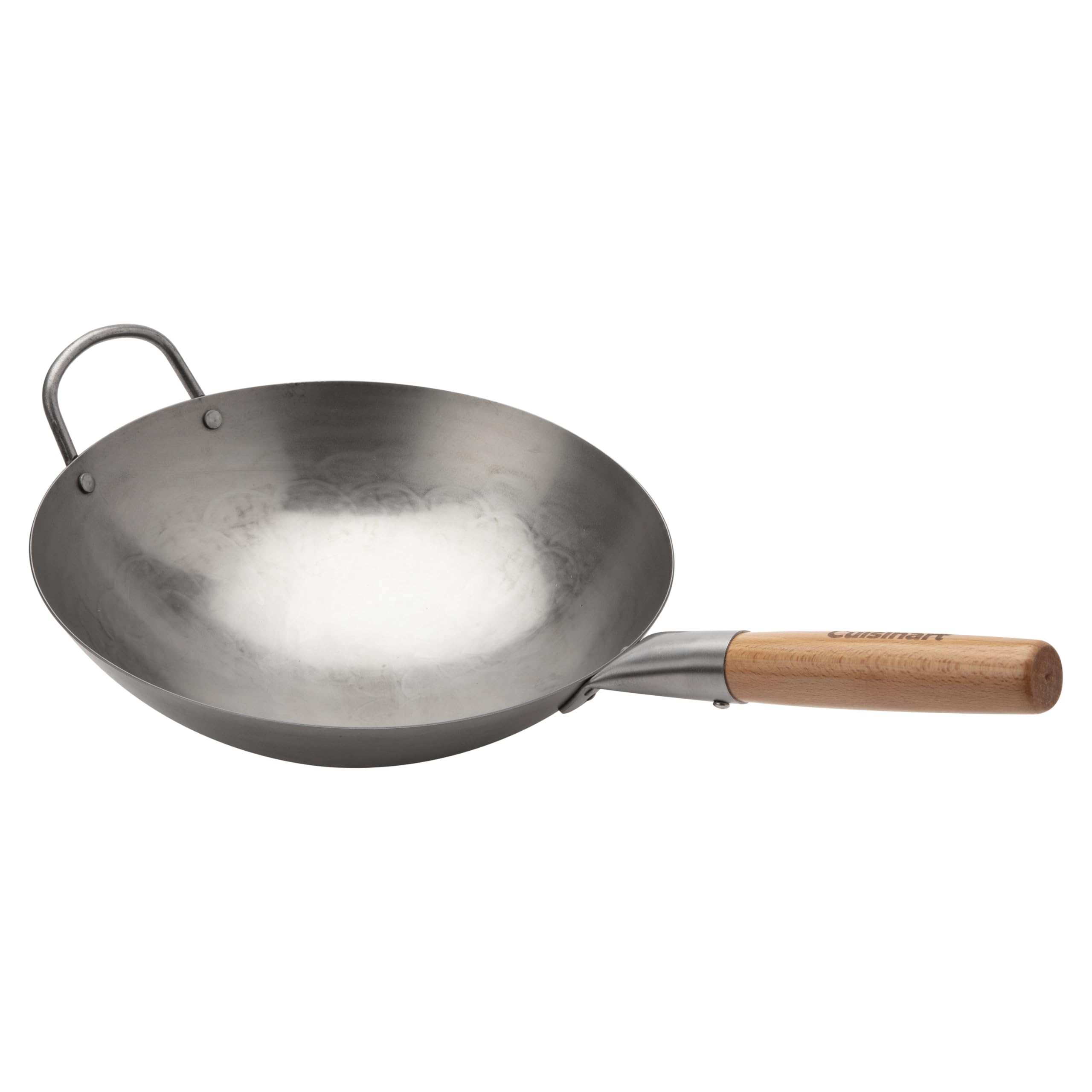 Amazon.com : Cuisinart 12” Carbon Steel Hammered Wok